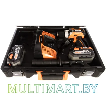 Дрель-шуруповерт AEG Powertools BSB 18C2BL LI-402C (с 2-мя АКБ, кейс) картинка 2